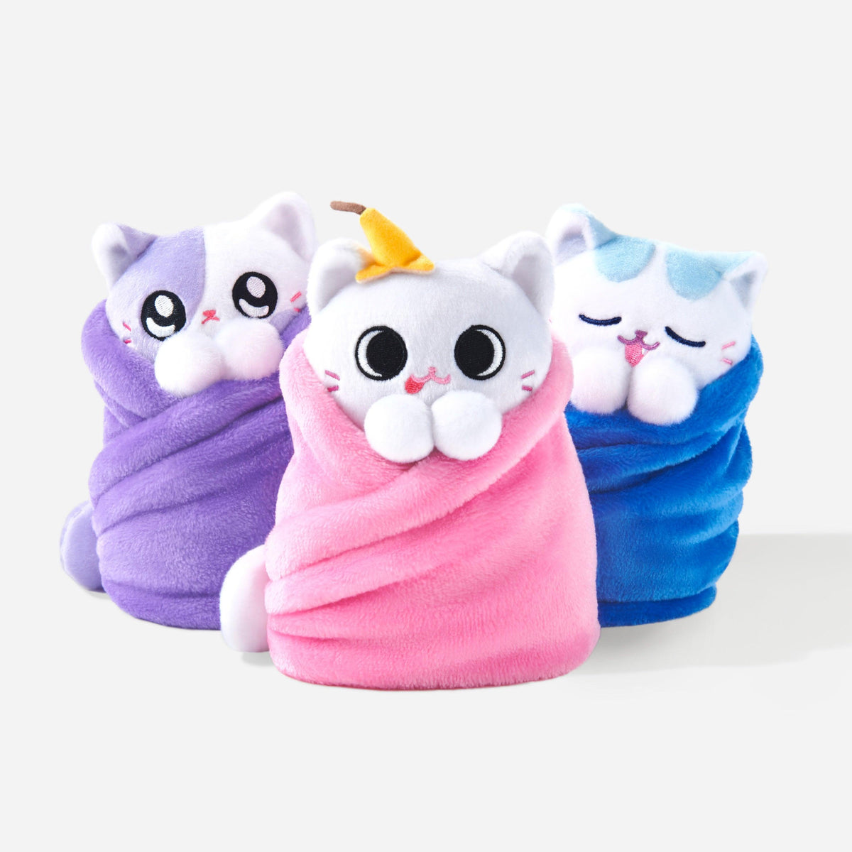 Cat burrito shop stuffed animal