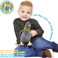 VIAHART Pepper The Pigeon 9 Inch