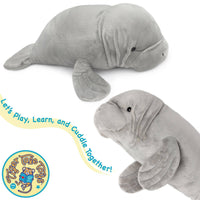 VIAHART Morgan The Manatee 21 Inch