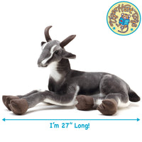 VIAHART Samuel The Pygmy Goat 27 Inch Stuffed Animal Plush