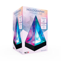 The Source Novelty Sensory Light - Holographic Pyramid  Lamp