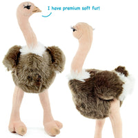 VIAHART Ola The Ostrich 12 Inch Stuffed Animal Plush