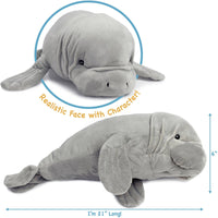 VIAHART Morgan The Manatee 21 Inch