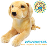 VIAHART Mason The Labrador 19 Inch Stuffed Animal Plush