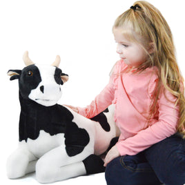 VIAHART Milhouse The Cow 27 Inch Stuffed Animal Plush