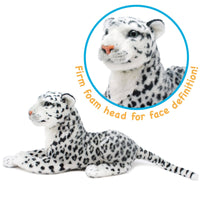 VIAHART Sinovia The Snow Leopard 17 Inch Stuffed Animal Plush