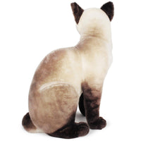 VIAHART Stefan The Siamese Cat 13 Inch Stuffed Animal Plush