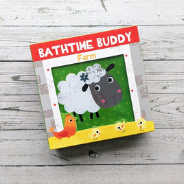 Bath Time Buddy Book (Farm)