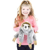 VIAHART Siggy The Threetoed Sloth Baby 9 Inch