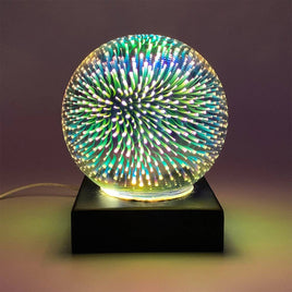 The Source Novelty Sensory Light - Fireworks Fibre Ball Lamp