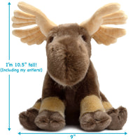 VIAHART  Martin The Moose 10.5 Inch