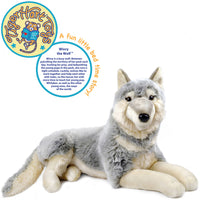 VIAHART - Winry The Wolf 26 Inch Stuffed Animal Plush