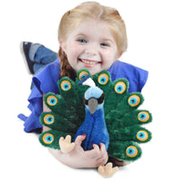 VIAHART  Pakhi The Peacock 11 Inch