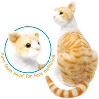 VIAHART Tobias The Orange Tabby Cat 13 Inch Stuffed Animal Plush