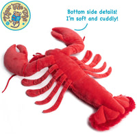 VIAHART Lenora The Lobster 13 Inch Stuffed Animal Plush By Tiger Tales