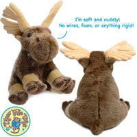 VIAHART  Martin The Moose 10.5 Inch