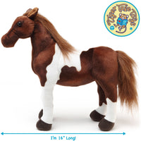 VIAHART Hanna The Horse 16 Inch Stuffed Animal Plush