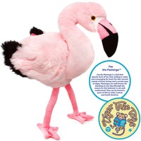 VIAHART Fay The Flamingo 13 Inch Stuffed Animal Plush