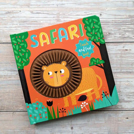 Touch and Feel Silicon Board Book - Safari