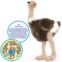 VIAHART Ola The Ostrich 12 Inch Stuffed Animal Plush