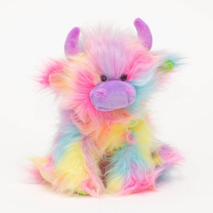 Jomanda Rainbow Small Highland Cow 20cm - Planet Microbe