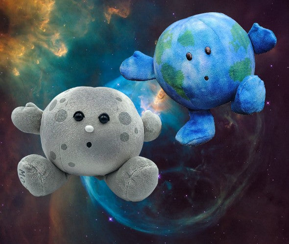 Celestial Buddies Moon and Earth Bundle| Planet Microbe