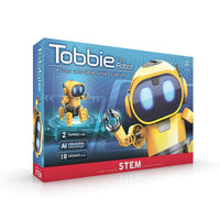 STEM Science Construction Kit - Tobbie Self-Guiding AI Robot