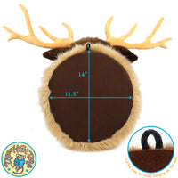 VIAHART Evander the Elk Head 25 Inch Stuffed Animal Plush