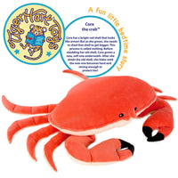 VIAHART Cora The Crab 19 Inch Stuffed Animal Plush