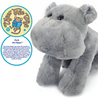 VIAHART Huck the Hippo 12 Inch