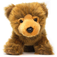 VIAHART Borya The Baby Brown Grizzly Bear 10 Inch