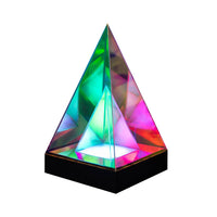 The Source Novelty Sensory Light - Holographic Pyramid  Lamp