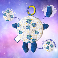 Celestial Buddies Crunch Bunch Earth Baby Teether Lovey