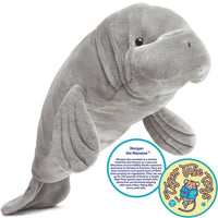 VIAHART Morgan The Manatee 21 Inch