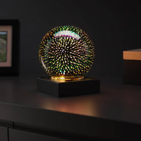 The Source Novelty Sensory Light - Fireworks Fibre Ball Lamp