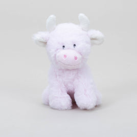 Jomanda Pink Mini Highland Cow COOllectible Cow