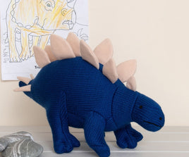 Best Years Knitted Stegosaurus Dinosaur Soft Toy