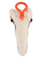 Fuzzy Fossils Velociraptor Skull Key Chain - Planet Microbe