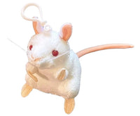 Giant Microbes White Lab Mouse Keyring