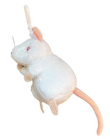 Giant Microbes White Lab Mouse Keyring