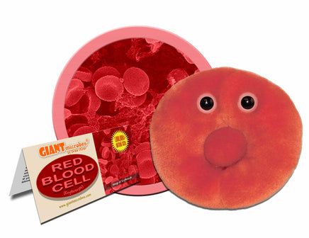 Giant Microbes Red Blood Cell Erythrocyte - Planet Microbe