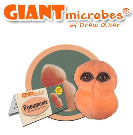 Giant Microbes Original Pneumonia - Planet Microbe