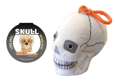 Giant Microbes Skull Keyring - Planet Microbe